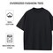 Men's Oversized Heavyweight Cotton Crew Neck Short Sleeve Tshirts Loose Fit Tops (S-3XL))